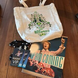 Paul McCartney Up and Coming Tour Concert Program / Bag